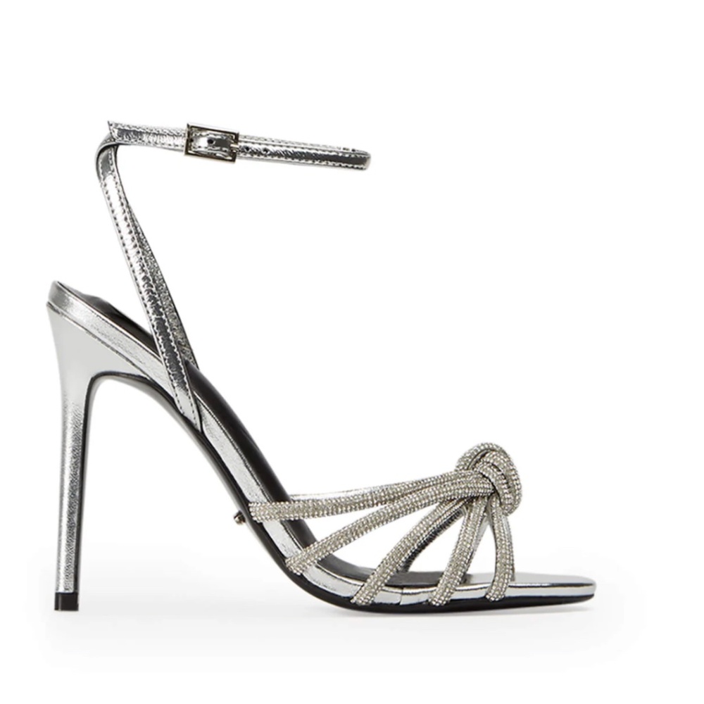 Silver Formal Heels